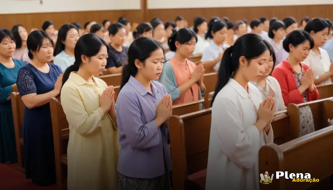 Jejum e Oração na Assembleia de Deus.