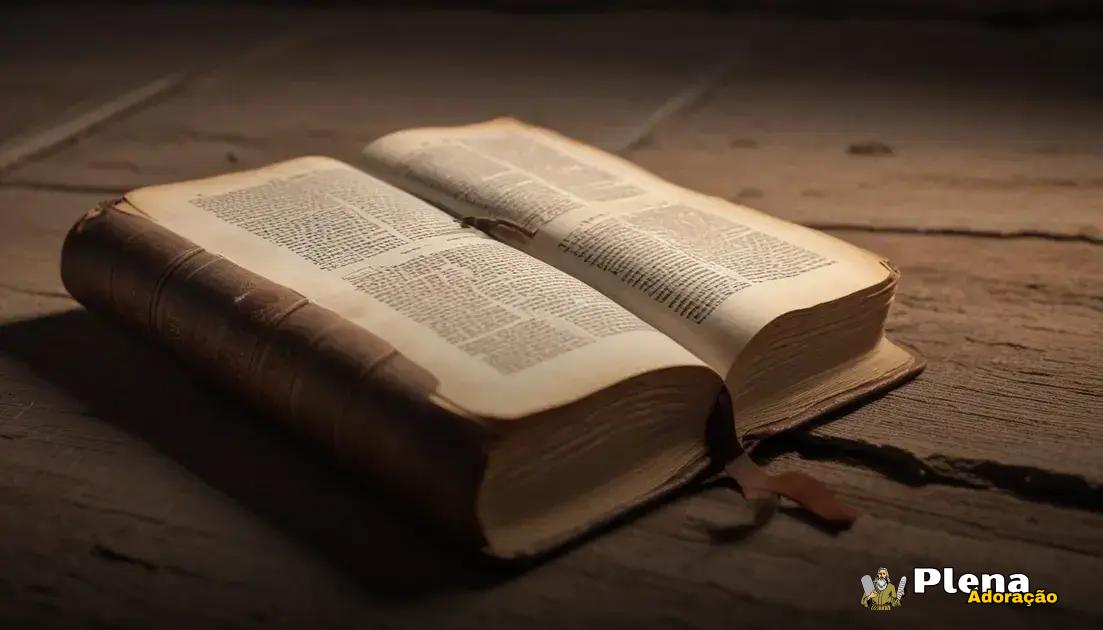 Principais ensinamentos contidos na Bíblia